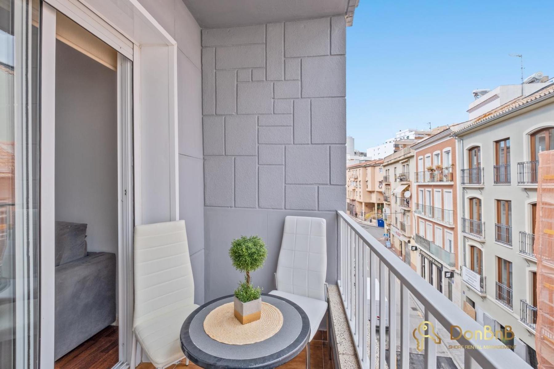 Flat With Balcony * Málaga